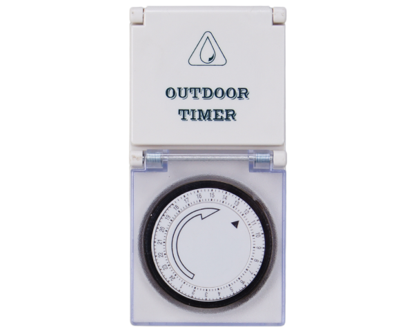 Mechanical time switch for damp areas