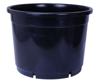 Round Pot 45L black