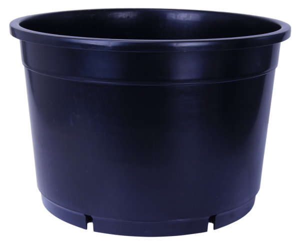 Round Pot 65L black