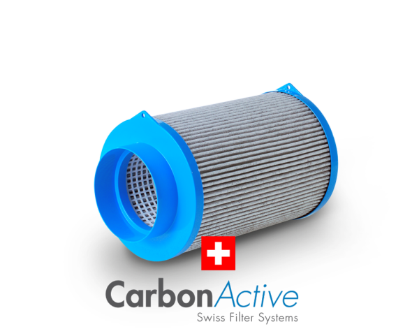 CarbonActive Aktivkohlefilter HomeLine 125mm - 300m³/h