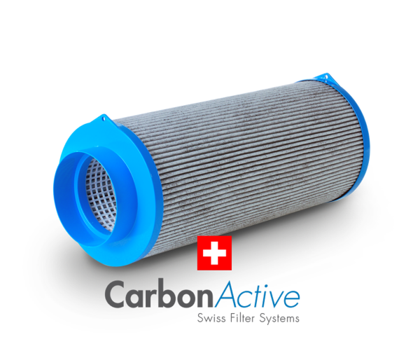 CarbonActive Aktivkohlefilter HomeLine 125mm - 500m³/h