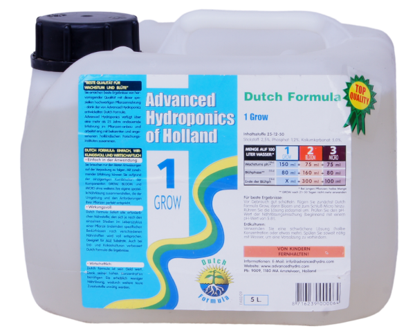 Advanced Hydroponics Grow 5L
