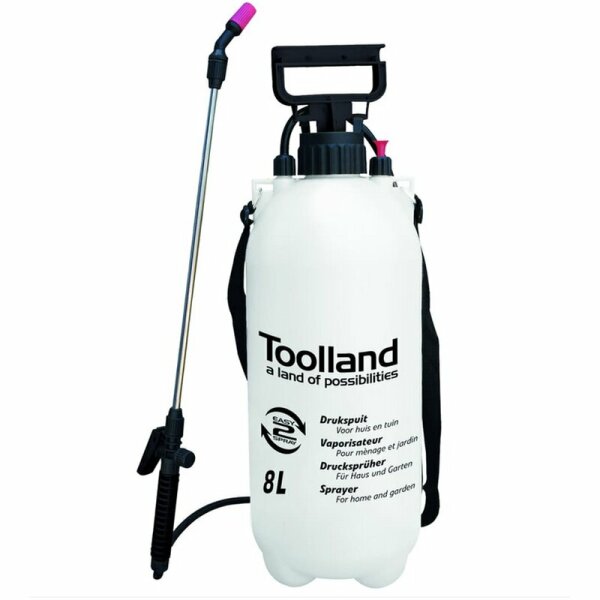 Hand Pressure Sprayer with Lance 8 liter