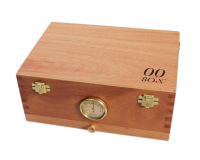 00-Box Humidor small mit Hygrometer und Sieb