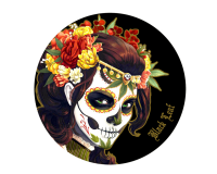 ClickClack Blechdose Mexican Skull