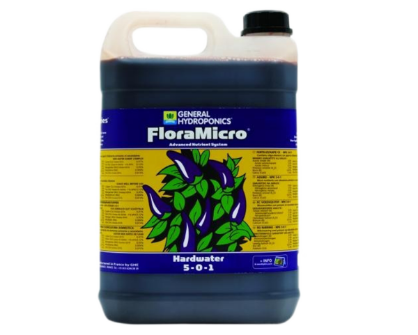 GHE FloraMicro Hardwater 10L