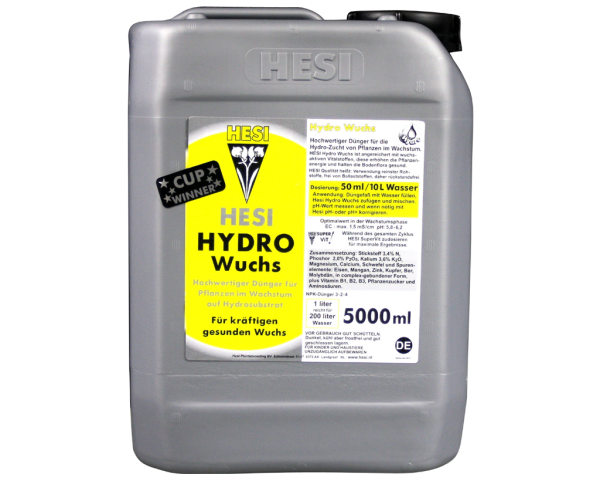 Hesi Hydro Wuchs 5L