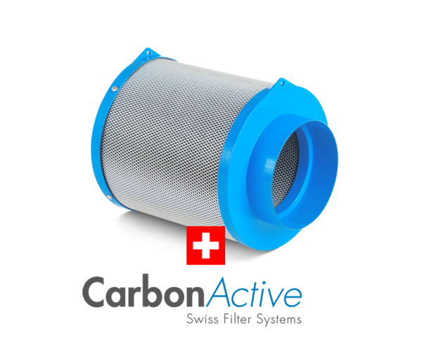 CarbonActive Granulate Carbon Filter 125mm - 200m³/h