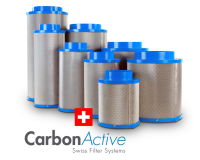 CarbonActive Granulate Aktivkohlefilter 125mm - 200m³/h