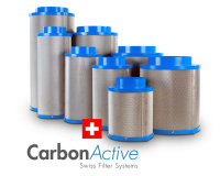 CarbonActive Granulate Aktivkohlefilter 125mm - 400m³/h