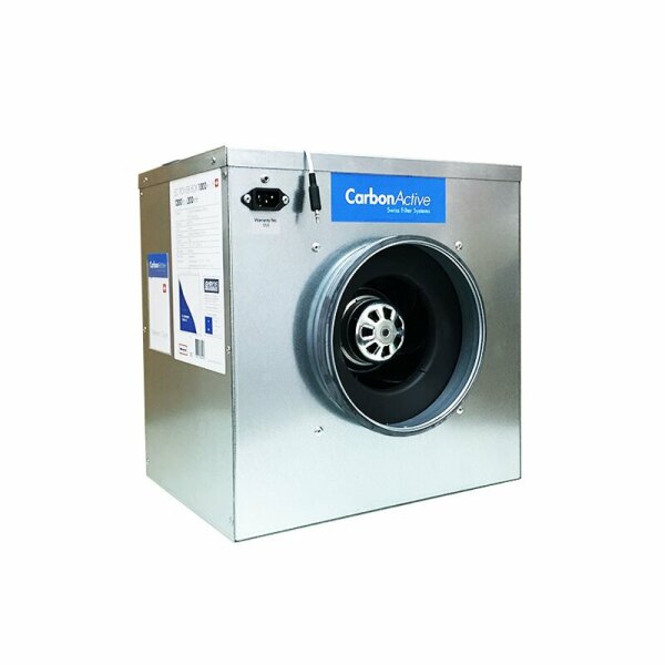 CarbonActive EC Silent Box 200mm - 1000m³/h