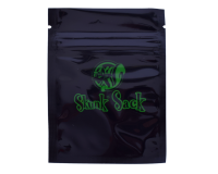 Skunk Sack Black Ziplock Bags small 76 x 102mm - 12-pcs