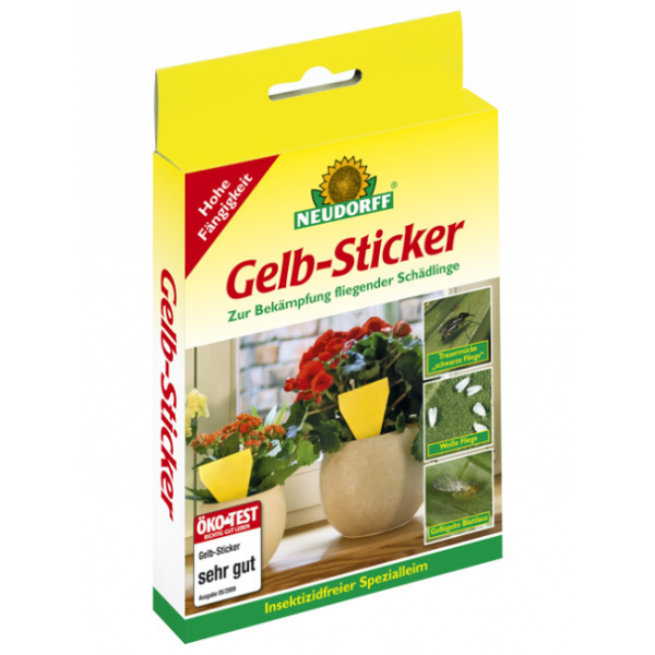 Neudorff yellow Sticker 10-pcs