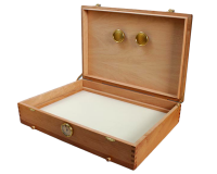 00-Box Humidor large with Hygrometer & Screen