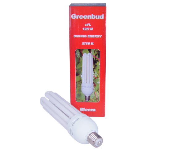 Greenbud Energiesparlampe 125W Blüte