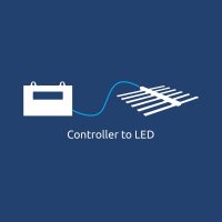 Maxibright Daylight Kabel - LED zu Controller