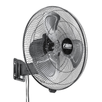 RAM Heavy Duty Wandventilator 45cm