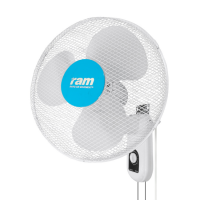 RAM Wandventilator 40cm