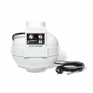 Prima Klima Rohrlüfter EC-TC mit Temperaturregler 100mm - 500m³/h